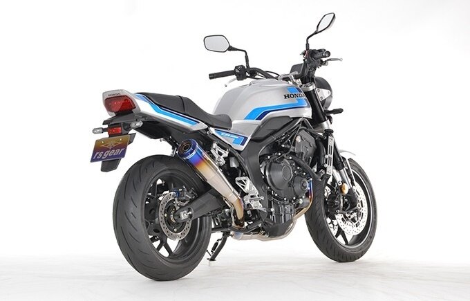 r’s gear アールズギア ワイバン メガホン チタン フルエキゾースト シングル UPタイプ マフラー CB1000F SE HONDA ホンダ フルエキゾーストマフラー