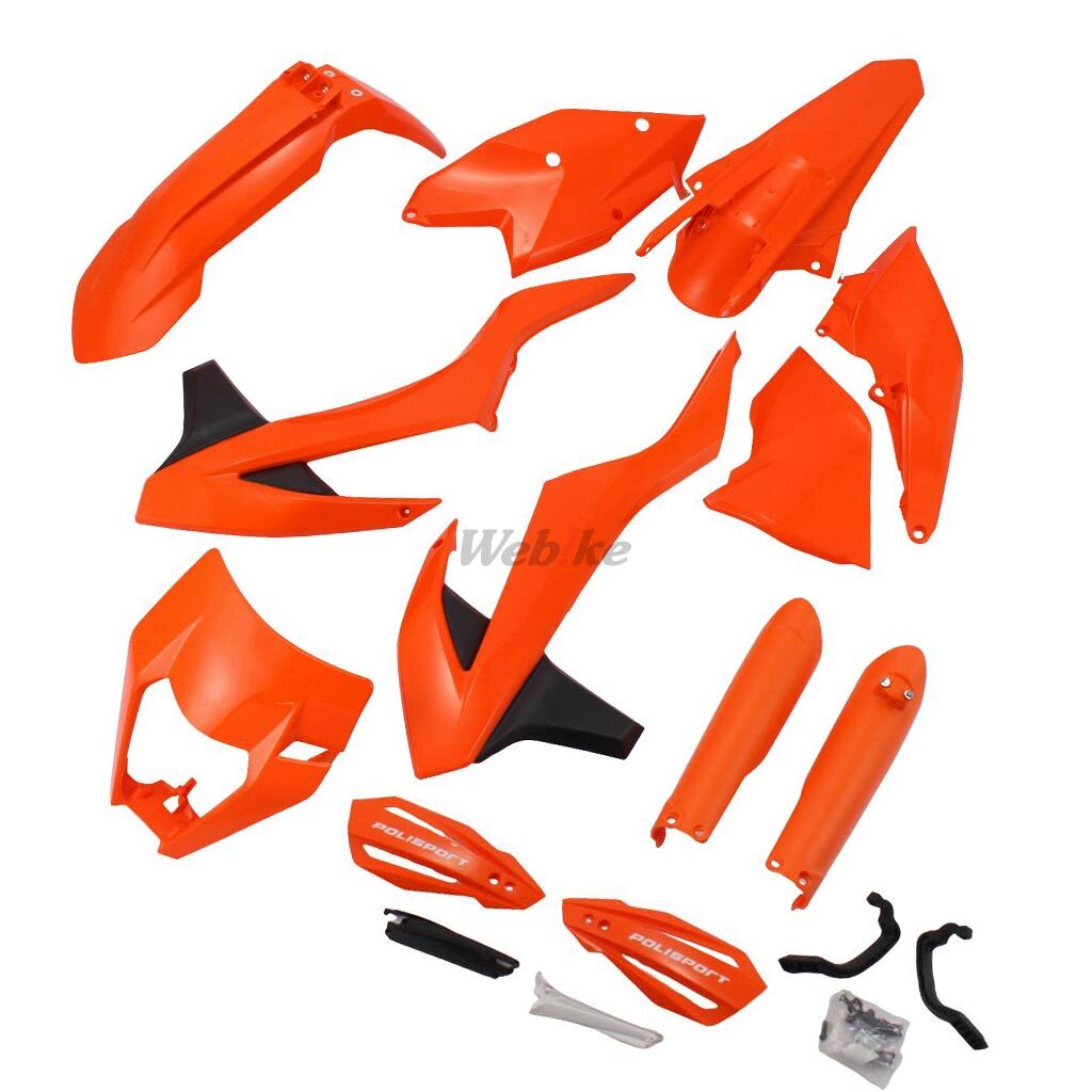 POLISPORT ポリスポーツ フル外装キット for KTM EXC/EXC-F 17-19 【ハンドガード同梱・スペシャルセット】 125EXC 125XC-W 150XC-W 250EXC 250EXC-F 250XCF-W 250XC-W 300EXC 300XC-W 350EXC-F 350XCF-W 450EXC 450EXC-F 450XCF-W 500EXC 500EXC-F 500XCF-W カウル関連
