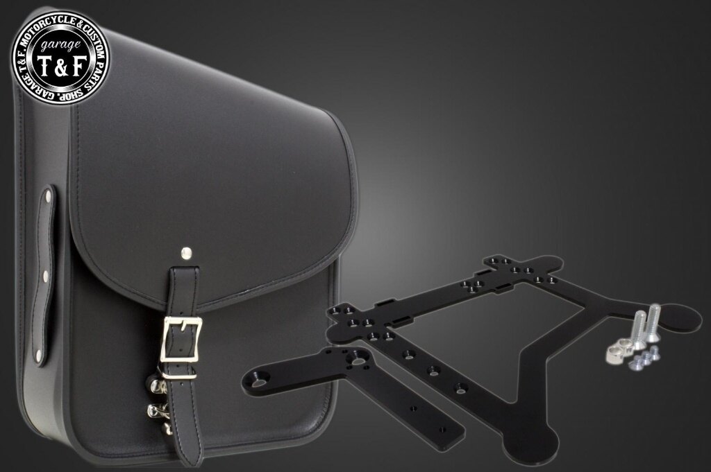 邊袋 - Garage T&F ガレージ カスタムフェンダー用サドルバックSET(サイドナンバーKIT対応品) DragStar 400 Classic YAMAHA ヤマハ サイドバッグ 車体用バッグ・ケース