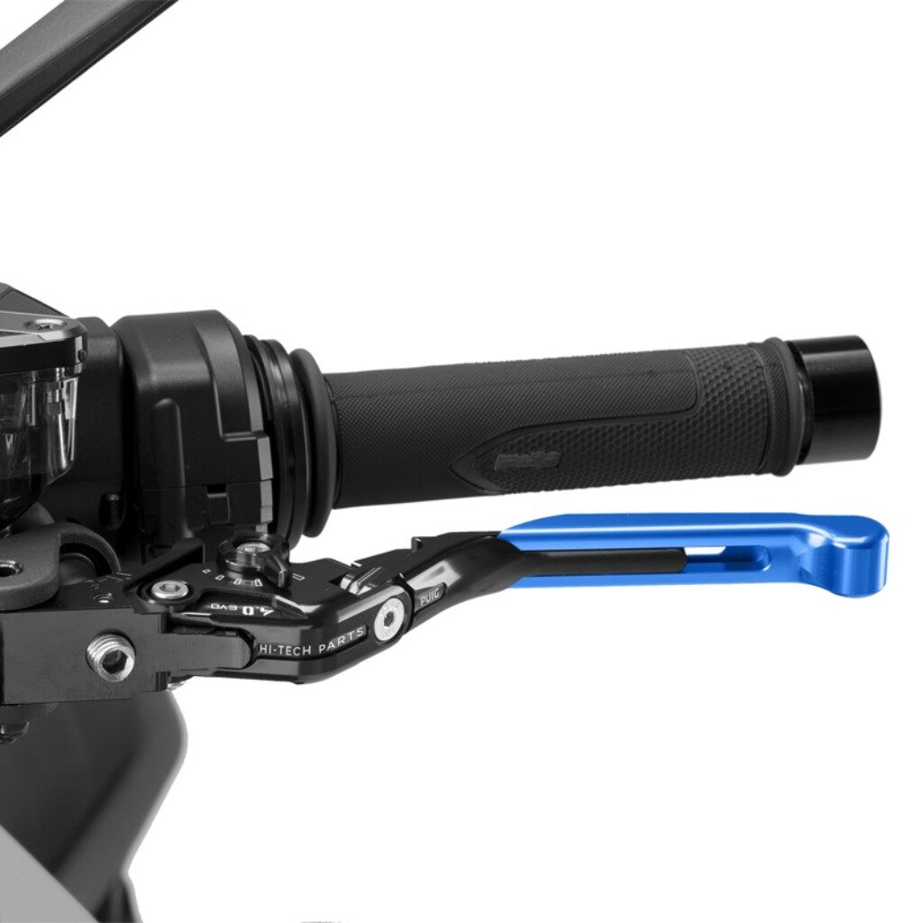 Puig プーチ CLUTCH LEVER 4.0.EXTENDABLE クラッチレバー ハンドル周辺パーツ ハンドル カラー：ブルー／ブラック