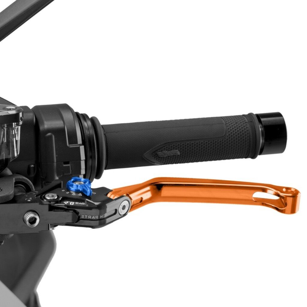 Puig プーチ CLUTCH LEVER 4.0.FOLDABLE クラッチレバー ハンドル周辺パーツ ハンドル カラー：オレンジ／ブルー