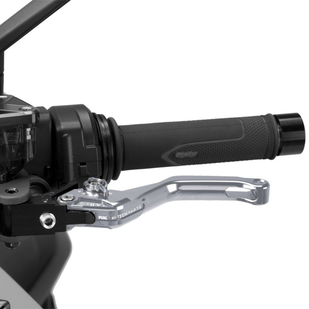 Puig プーチ CLUTCH LEVER 4.0.SHORT クラッチレバー ハンドル周辺パーツ ハンドル カラー：チタニウム／チタニウム