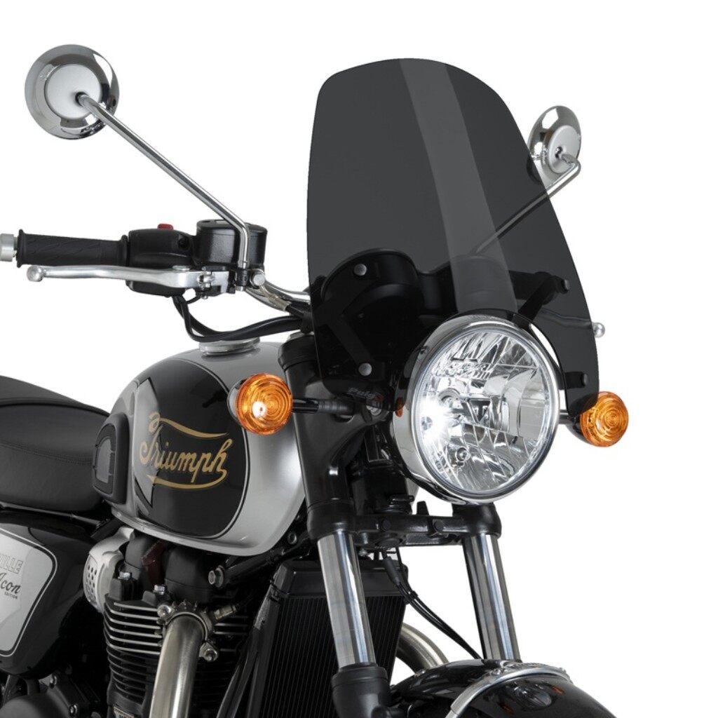 Puig プーチ ニュージェネレーションNKスクリーンTOURING (NEW GENERATION TOURING) BONNEVILLE T100 BLACK T120 TRIUMPH トライアンフ スクリーン 外装