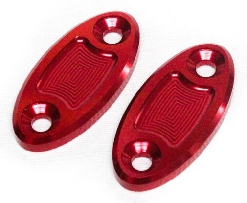 PIRANHA ピラニア CNC V2 Mirror Hole Cover Plate for CBR-150R-650R/DEMON GR-150R/GR-200R CBR 150R 650R HONDA ホンダ ミラーホールカバー ハンドル