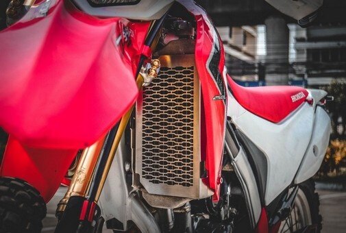 PIRANHA ピラニア Stainless Steel Radiator Guard for CRF-250 L/CRF-250 RALLY C...