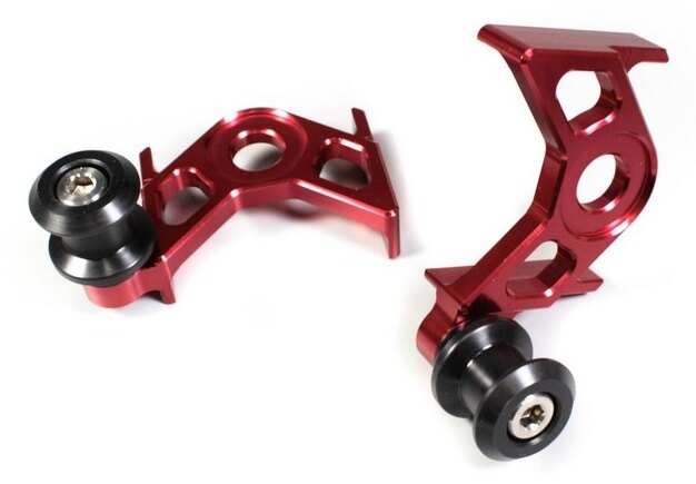 PIRANHA ピラニア Swingarm Side Covers + Paddock Stand Spools for CBR-150R 2019-2021 CBR 150R HONDA ホンダ スイングアームカバー・プロテクター 外装