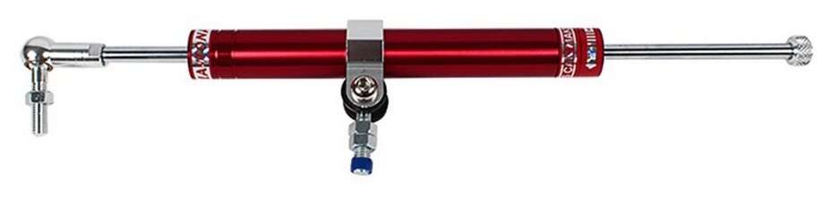 PIRANHA ピラニア LAYTONA Smooth Round Extra Long Steering Damper (7-level adjustable) ステアリングダンパー ハンドル周辺パーツ ハンドル