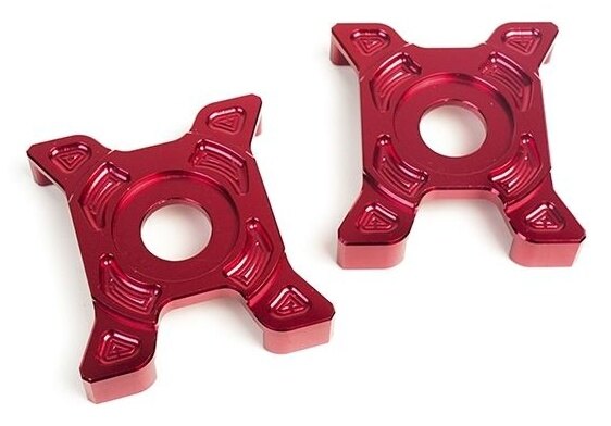 PIRANHA ピラニア CNC Swingarm Pads for KAWASAKI Z-125/KSR-110 KSR 110 Z 125 カワサキ その他スイングアームオプション・補修部品 足回り