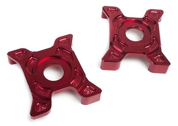 PIRANHA ピラニア CNC Swingarm Pads for HONDA MSX-125/SF/GROM-125 GROM 125 MSX 125SF ホンダ その他スイングアームオプション・補修部品 足回り