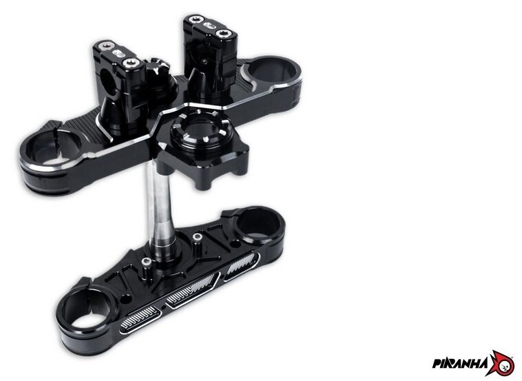 PIRANHA ピラニア CNC Custom Top Triple Clamp for HONDA MONKEY-125 MONKEY 125 ホンダ トップブリッジ ハンドル周辺パーツ ハンドル