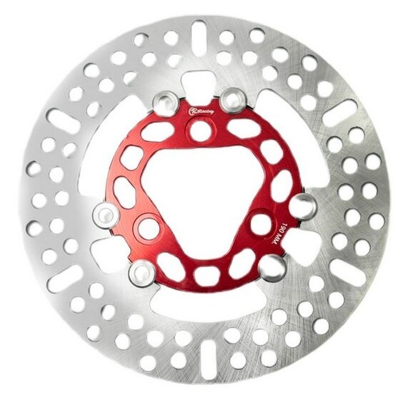 PIRANHA ピラニア CR RACING Brand 2-Layer Front Brake Rotor with Stainless Steel Pins for YAMAHA Grand Filano GRAND FILANO ヤマハ ブレーキディスクローター ブレーキ