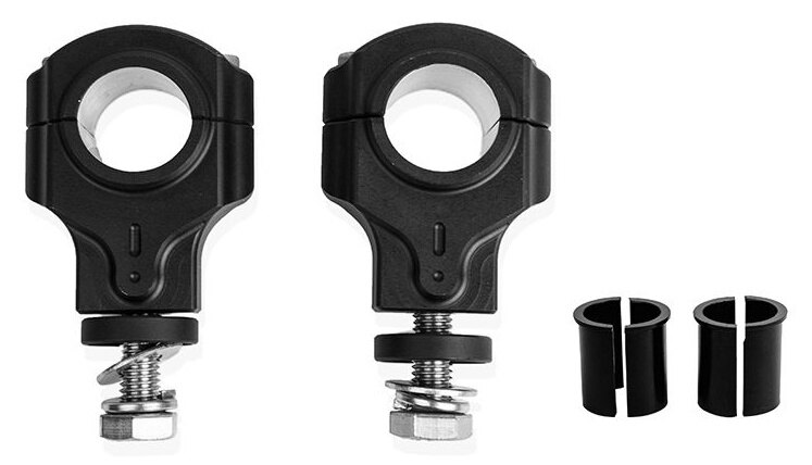 PIRANHA ピラニア CNC Straight Handlebar Risers for Royal Enfield Interceptor 650 Pegasus INTERCEPTOR PEGASUS ROYAL ENFIELD ロイヤルエンフィールド ハンドルポスト・ハンドルライザー ハンドル周辺パーツ ハンドル