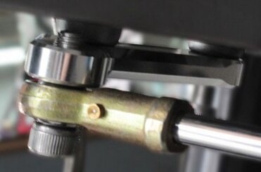 PIRANHA ピラニア CNC V2 Single Steering Damper Bracket (Left Frame Mount) for...