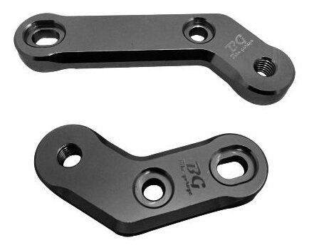 PIRANHA ピラニア CNC V1 Single Steering Damper Bracket (Right Frame Mount) for CENTAUR 150 ステアリングダンパーブラケット ハンドル周辺パーツ ハンドル
