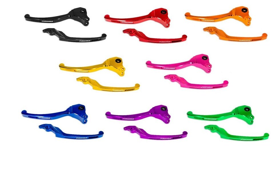 PIRANHA ピラニア CNC LEVERS Brake Lever for All New Lead-125 2025/All Scoopy-...