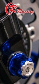 PIRANHA ピラニア CR RACING CNC Stainless Steel Front Axle with Special Editio...