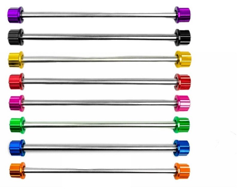 PIRANHA ピラニア CR RACING CNC Stainless Steel Front Axle with Special Editio...