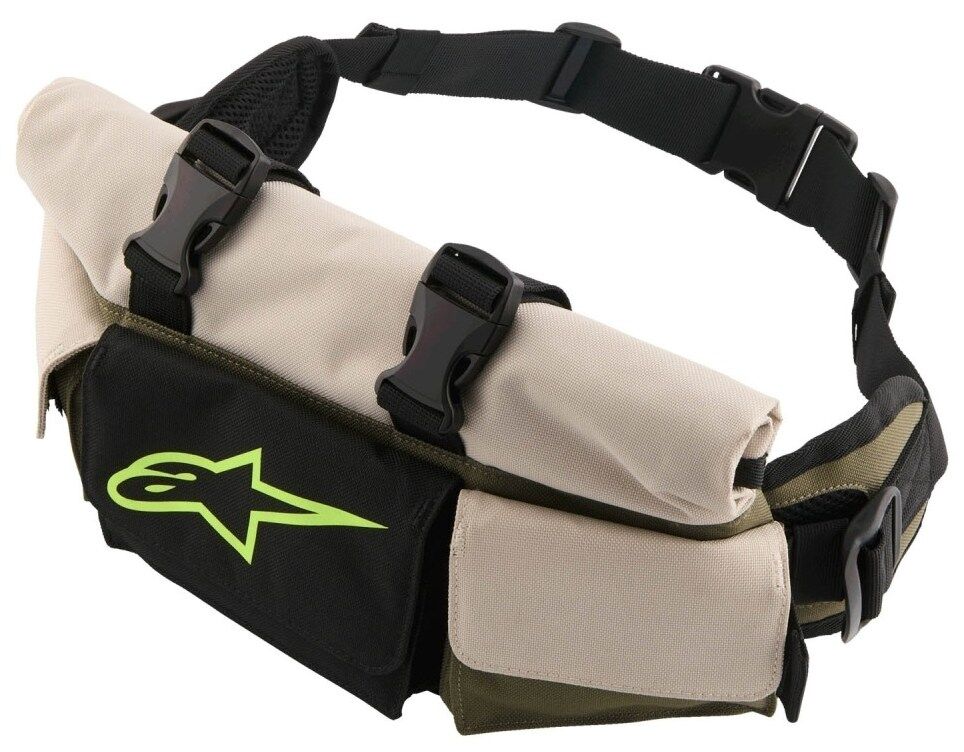 Waist Top Bag - alpinestars アルパインスターズ KANGA-2 WP WAIST BAG [カンガツー ウォータープルーフ ウエストバッグ] ウエストポーチ・ヒップバッグ バッグ カラー：8153 PALE BROWN MILITARY GREEN