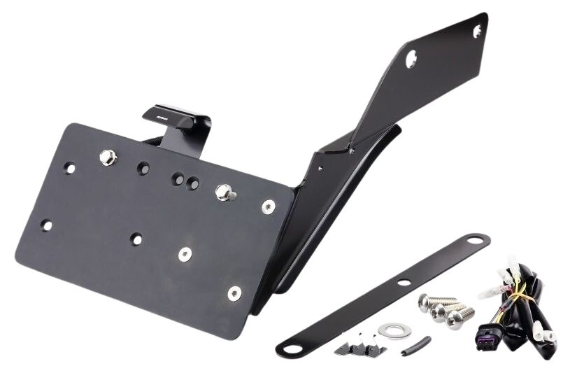 KIJIMA キジマ ナンバーサイドマウントキット ハンガータイプ FXBRS Softail Breakout FXBR HARLEY-DAVIDSON ハーレーダビッドソン サイドナンバーキット 外装