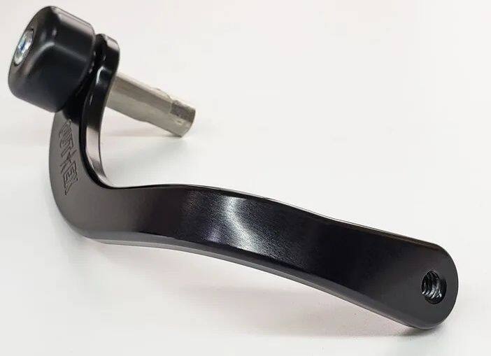 OUTEX アウテックス 振動吸収レバーガード VALG-Zシリーズ CT125 ハンターカブ クロスカブ スーパーカブ ダックス125 HONDA ホンダ レバーガード ハンドル 板厚：10mm軽量 / カラー：焼付塗装ターメリックイエロー