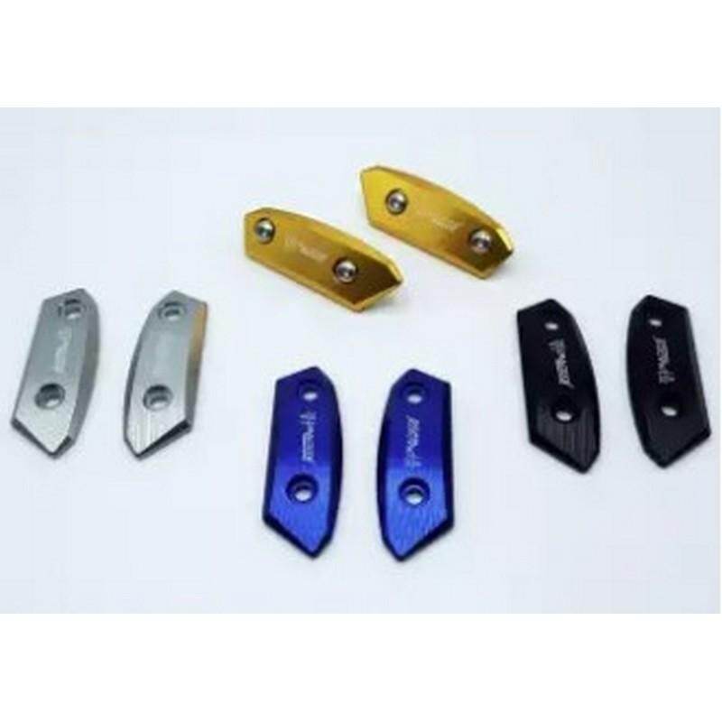 ■詳細説明- Mirror hole cap - brand FAKIE - Fitment forGSX-R1000-AluminiumCNC billet light weight - with anodized made inThailand■注意点※取扱説明書が付属する場合は外国語となります。※輸入商材の為、納期が遅れる場合がございます。あらかじめご了承ください。※メーカー都合により商品の仕様変更がある場合がございます。ご了承ください。※画像には他のカラーが含まれている場合があります。　※画像はイメージです。■適合車種GSX R1000&ensp;GSX R1000