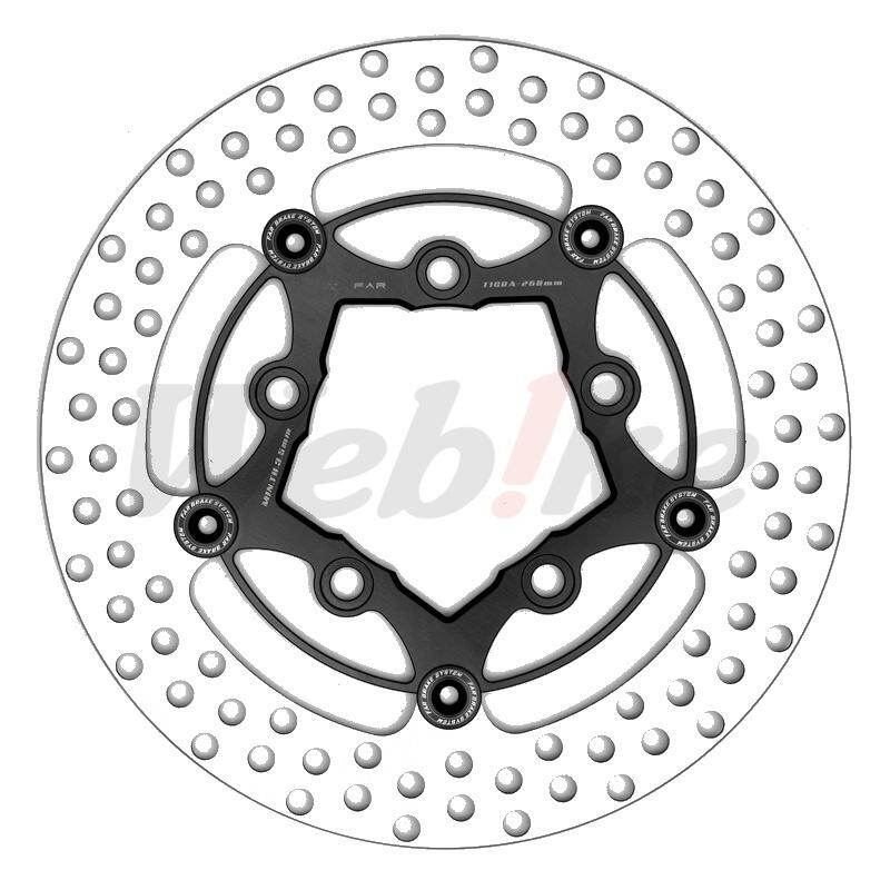 FAR エフエーアル SA-CLASSIC Series Front Brake Disc (260mm) ES150R OZ S 150 G-MAX150 TIGRA TIGRA150 aeonmotor Aモーター PGO ブレーキディスクローター ブレーキ