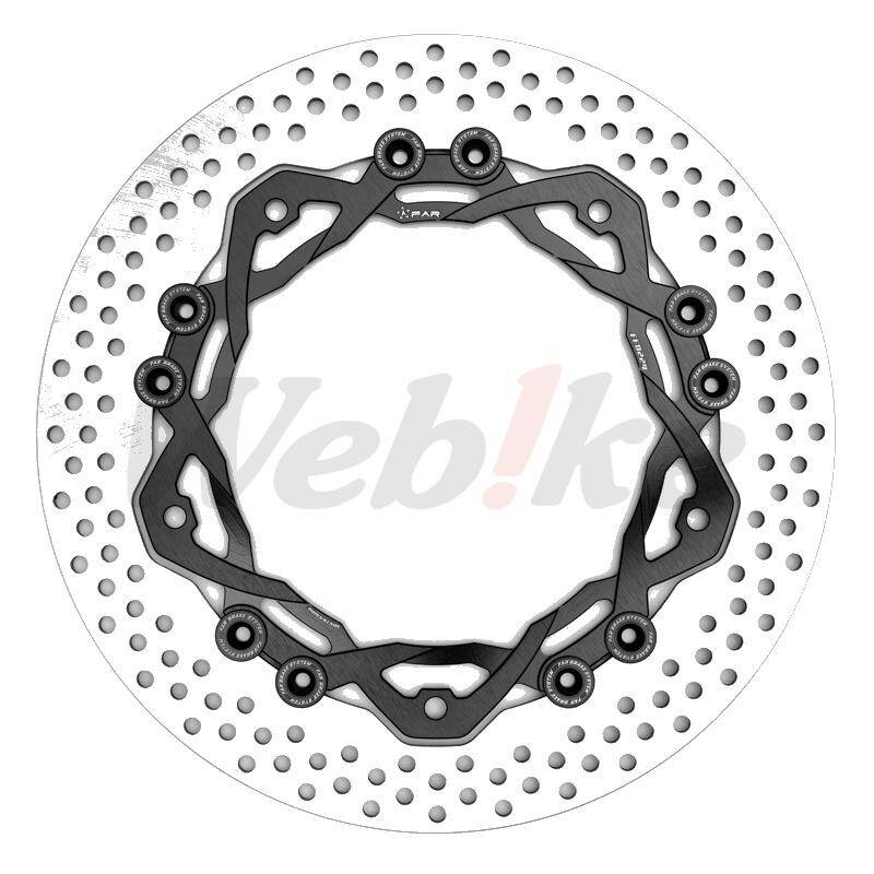 FAR エフエーアル SA-CLASSIC Series Front Brake Disc (320mm) 125DUKE 390DUKE RC125 RC200 RC390 KTM ブレーキディスクローター ブレーキ