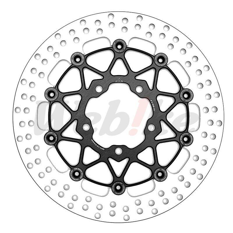 FAR エフエーアル SA-CLASSIC Series Front Brake Disc (310mm) BONNEVILLE BOBBER BLACK T120 T120V DAYTONA 675 R SPEED TWIN 1200 STREET CUP SCRAMBLER TRIPLE 765 MOTO2 EDITION RS Rx S Street Twin THRUXTON 1200R TRIUMPH トライアンフ ブレーキディスクローター