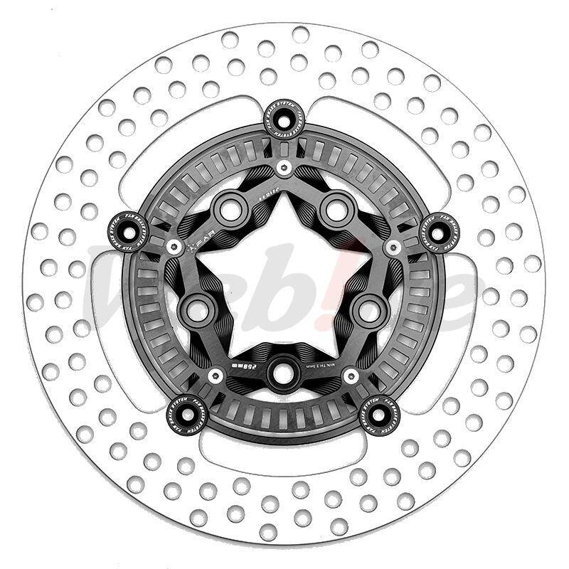 FAR エフエーアル SA-CLASSIC Series Front Brake Disc (260mm) Fighter 4V 150 DX FNX JET SL SR S SYM ブレーキディスクローター ブレーキ