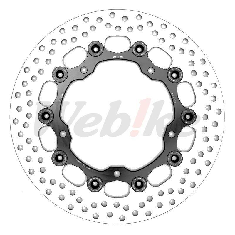 FAR エフエーアル SA-CLASSIC Series Front Brake Disc (282mm) MT-07 TRACER9 GT XSR700 YAMAHA ヤマハ ブレーキディスクローター ブレーキ