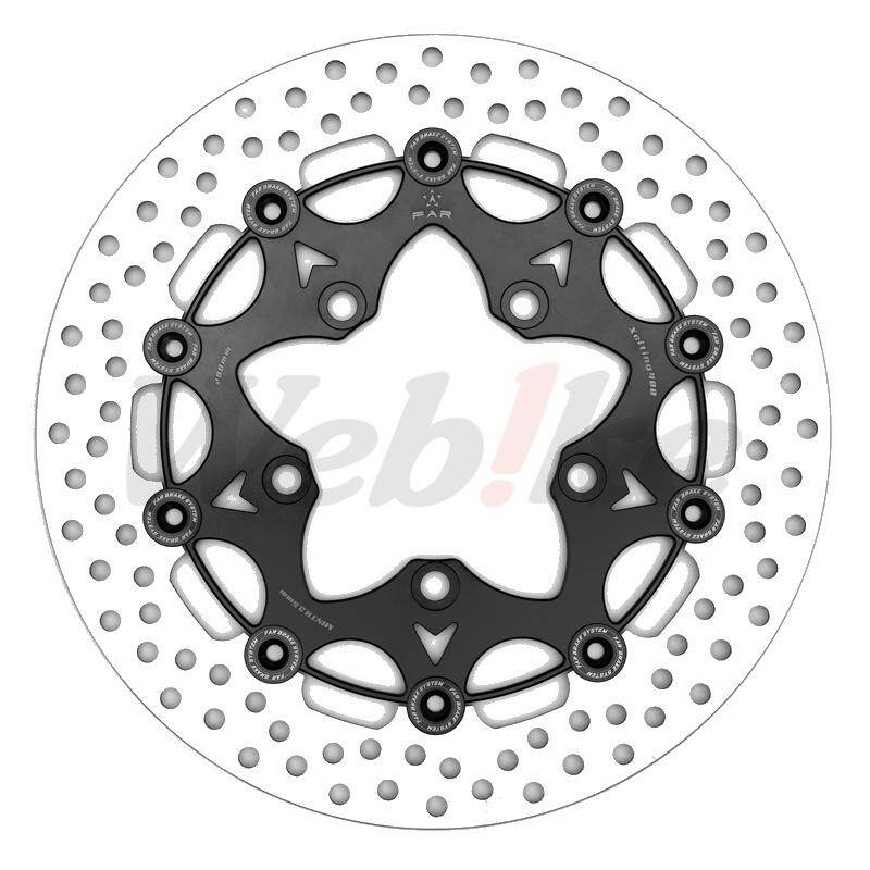 FAR エフエーアル SA-CLASSIC Series Front Brake Disc (282mm) XCITING 400 KYMCO キムコ ブレーキディスクローター ブレーキ