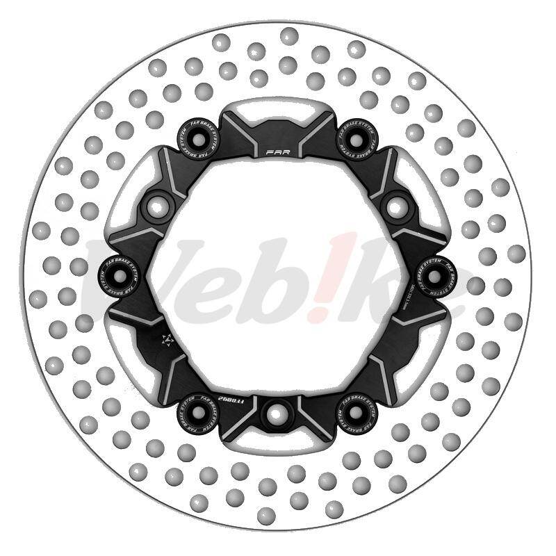 FAR エフエーアル SA-CLASSIC Series Front Brake Disc (245mm) AEROX 155 AUGUR BWS 125 BWS125 CYGNUS GRYPHUS NMAX YAMAHA ヤマハ ブレーキディスクローター ブレーキ