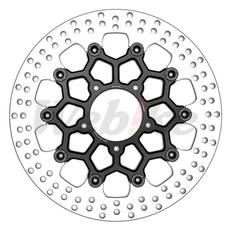 FAR エフエーアル SA-CLASSIC Series Front Brake Disc (320mm) SUPERVELOCE 800 Serie Oro BRUTALE675 BRUTALE800 DRAGSTER RR BRUTALE800RR RC F3 800RR F3-675 F3-800 RIVALE800 RVS#1 Turismo Veloce GILERA ジレラ MV AGUSTA アグスタ ブレーキディスクローター