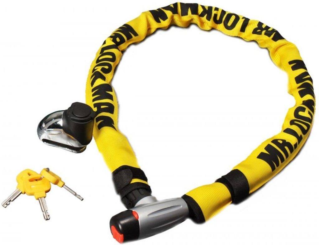 MR.LOCKMAN ミスターロックマン ML-110 リンク＆ディスクロック 900mm ワイヤーロック 保管・盗難防止用品