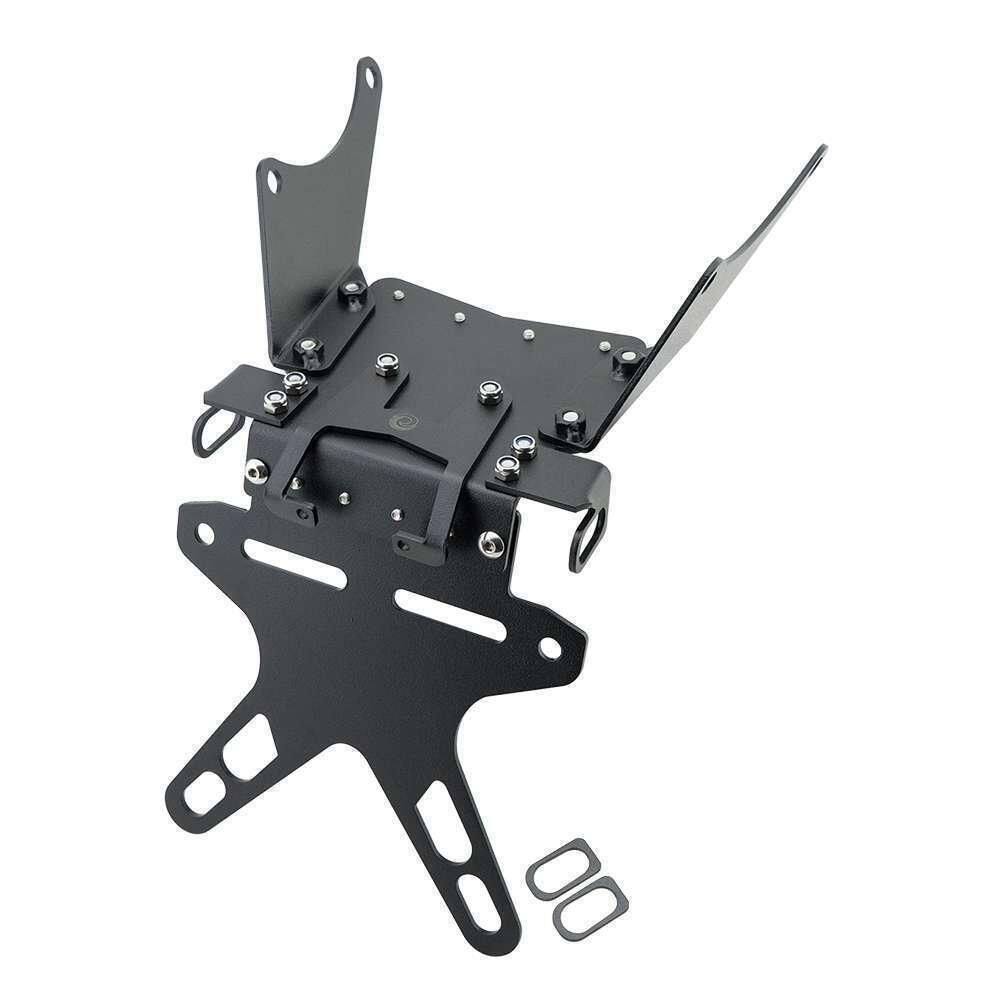 ■詳細説明Part TypeLicense Plate Holder (Folding)Part BrandREVOLUTIONcolorblackuse for HondaCB-650 R CBR-650 R■注意点※取扱説明書が付属する場合は外国語となります。※輸入商材の為、納期が遅れる場合がございます。あらかじめご了承ください。※メーカー都合により商品の仕様変更がある場合がございます。ご了承ください。※ナンバープレートサイズが日本の規格ではありませんので、取り付ける際にはステーによる加工などが必要なりますのでご注意下さい。　※画像はイメージです。■適合車種CB 650 R NEW&ensp;CB 650 R NEW 年式: 19CBR 650 R NEW&ensp;CBR 650 R NEW 年式: 19
