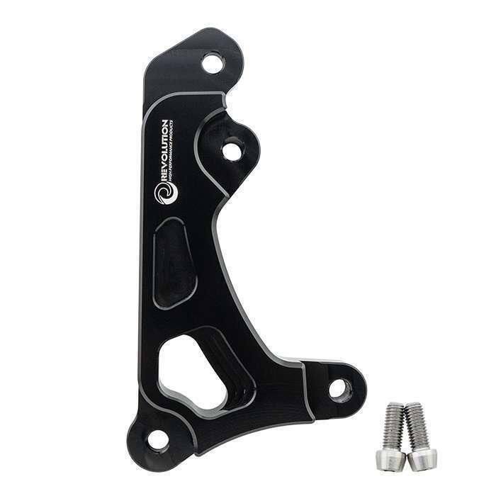 REVOLUTION レボリューション Front Brake Caliper Bracket Racing Disc 267mm PCX-160 Black PCX160 HONDA ホンダ キャリパーサポート・ブラケット ブレーキ