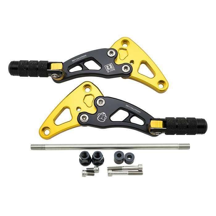 REVOLUTION レボリューション Rear Foot Pegs Bracket Set (2 Pieces) V2 MONKEY-125 MONKEY125 HONDA ホンダ タンデムステップ・タンデムブラケット ステップ 足回り