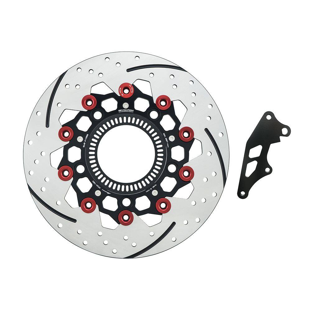 REVOLUTION レボリューション Fornt rotor 267mm. + redial bracket 4.5mm. set V5 PCX 160 ABS HONDA ホンダ ブレーキディスクローター ブレーキ