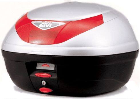 Givi Indonesia ジビインドネシア Monolock Flow Metalic Top Case E350G730 トップケース・テールボックス 車体用バッグ・ケース