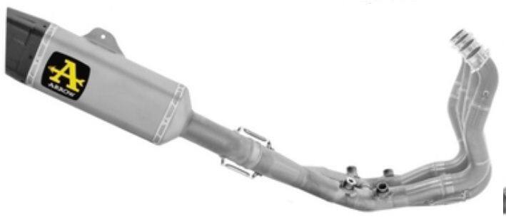 ARROW アロー COMPETITION 'SBK' Full Titanium full system with silencer M 1000 RR S BMW フルエキゾーストマフラー マフラー