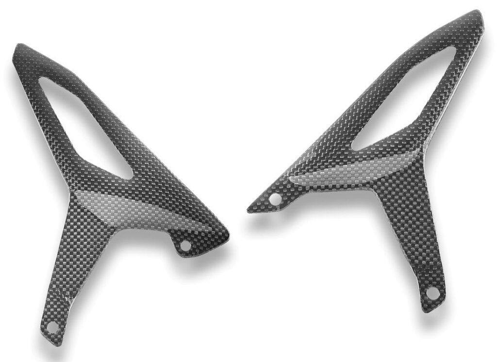 DUCABIKE (DBK) ドゥカバイク (ディービーケー) ドライカーボン ヒールガード STREETFIGHTER V4 S DUCATI ドゥカティ ステップ 足回り