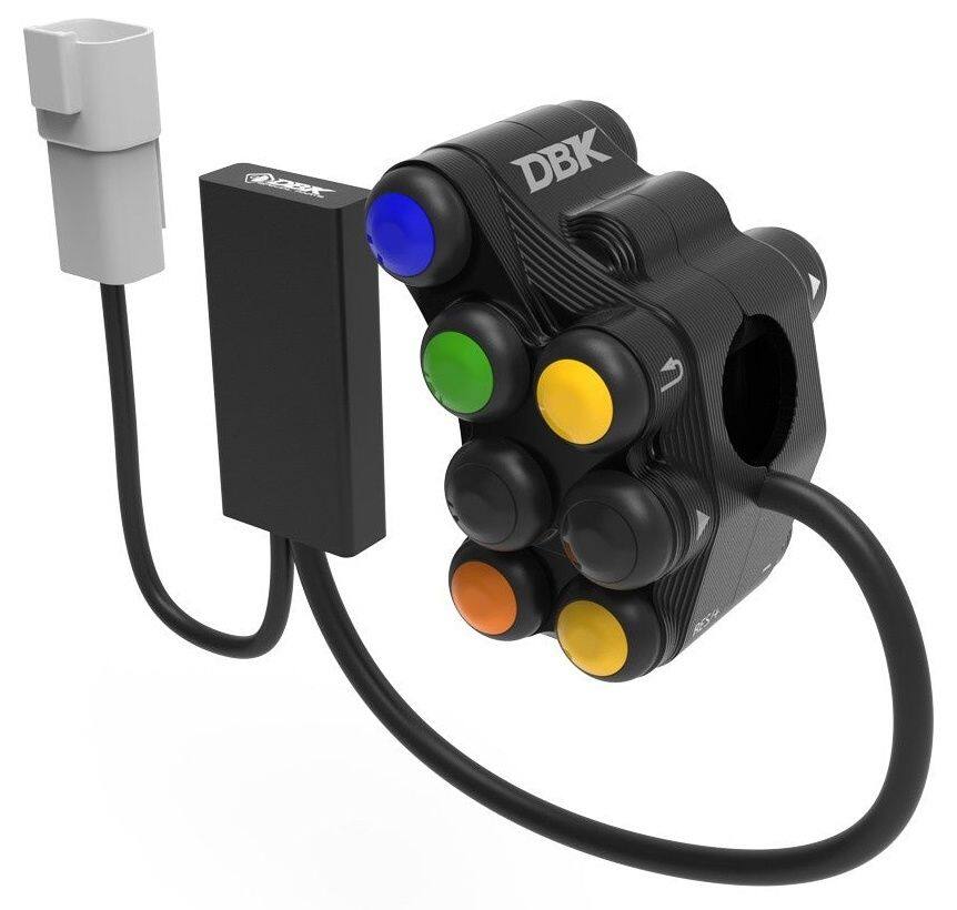 DUCABIKE (DBK) ドゥカバイク (ディービーケー) 12ボタン レーシングスイッチASSY 1290 SUPER ADVENTURE R S DUKE GT EVO RR 1390 KTM ハンドルスイッチ・スイッチボックス ハンドル周辺パーツ ハンドル