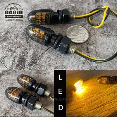 GAGIO MOTOR PARTS ガジオモーターパーツ Mini LED turn lights V2. ウインカー 灯火類 電装系