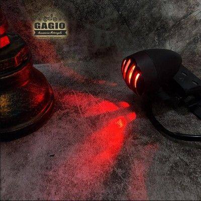 GAGIO MOTOR PARTS ガジオモーターパーツ The round tail lights have a small grille. テールランプ 灯火類 電装系 2