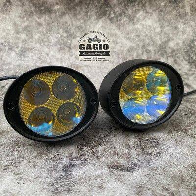 GAGIO MOTOR PARTS ガジオモーターパーツ 4 LED spotlights with double yellow le...