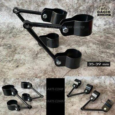 Rakuten - GAGIO MOTOR PARTS ガジオモーターパーツ Head light brackets 35-39mm ヘッドライト 灯火類 電装系