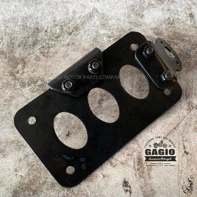ウェビック 楽天市場店のGAGIO MOTOR PARTS ガジオモーターパーツ Side registration bracket サイドナンバーキット 外装｜アングル2