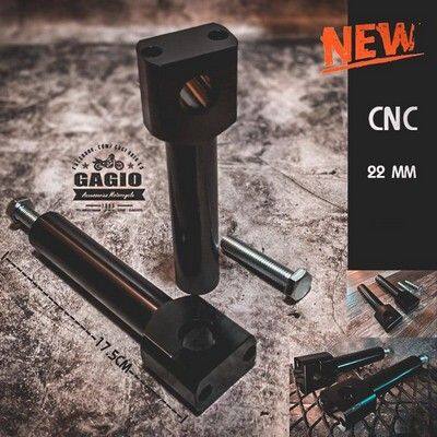 GAGIO MOTOR PARTS ガジオモーターパーツ CNC Hight Handlebar raiser 22mm ハンド...