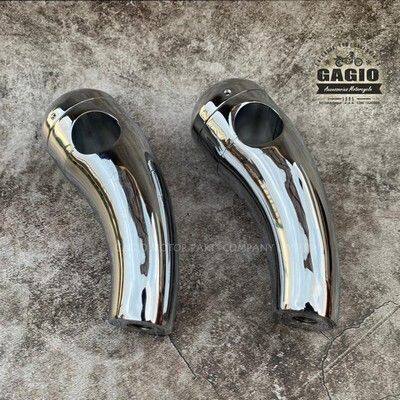 GAGIO MOTOR PARTS ガジオモーターパーツ Handlebar raiser 25mm. - Chrome ハンド...