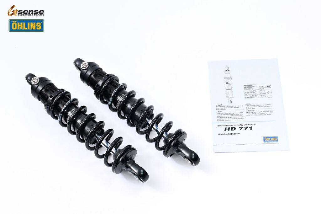 OHLINS オーリンズ リアサスペンション ブラックラインシリーズ TOURINGファミリー HARLEY-DAVIDSON ハーレーダビッドソン サスペンション 足回り